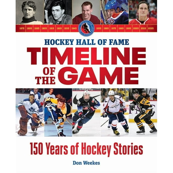 Hockey Hall of Fame Timeline of the Game: 150 Years of Hockey Stories, (Paperback)