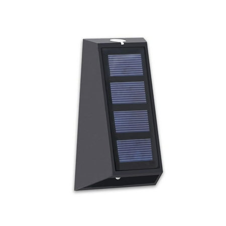

Solar Powered Wall Lights IP65 Waterproof High Brightness Solar Lights for Patio Yard Lawn Garden Double Color
