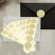 thumbnail image 4 of 200pcs pegatinas de estampado auto adhesivo para certificados y premios con borde de vieiras para sobres de graduación y documentos oficiales de oro, 4 of 6