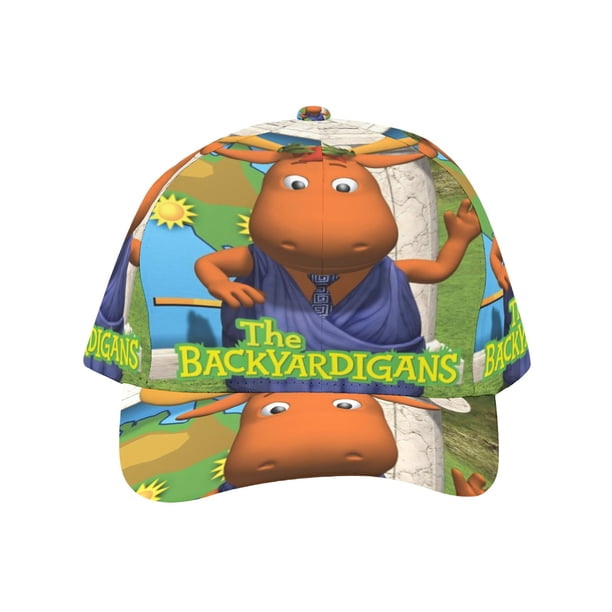 Los Backyardigans Gorra de Béisbol para Hombres, Mujeres y Niños, Gorra Clásica de Visera Plana, Gorra Hip Hop Trucker, Snapback Ajustable