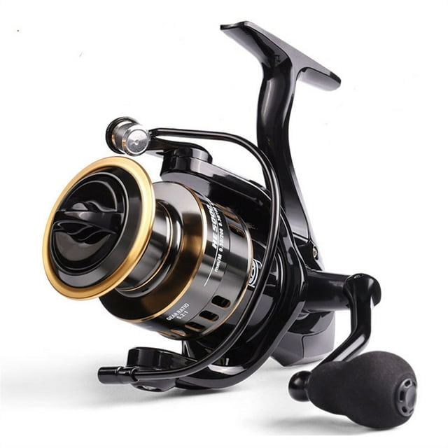 Fishing Reel HE 1000-7000 Series Max Drag 10kg Metal Line Cup Freshwater Spinning Reel ,Rigid Aluminum Skeletal Frame