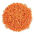 thumbnail image 2 of Organic Red Lentils (Football), 1 Pound –Whole, Decorticated, Non-GMO,Kosher, Bulk – by Food to Live, 2 of 7