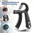 thumbnail image 6 of 2 Pack Grip Strength Trainer with Counter, Hand Grip Strengthener, Adjustable Resistance 11-132Lbs (5-60kg), Non-Slip Gripper, 6 of 7
