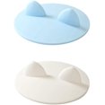 thumbnail image 2 of 4-Pack Cute Cat Ear Silicone Cup Caps, Reusable Dustproof Food Grade Rubber Beverage Glass Caps, 2 of 5