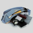 thumbnail image 4 of Fanny Packs for Women Men, Fashion Waist Pack Belt Bag-Blue, 4 of 8