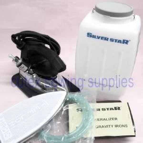 Silver Star ES-90A Gravity Feed Industrial Electric Steam Iron Set