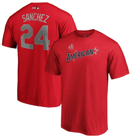 Gary Sanchez American League Majestic Youth 2019 MLB All-Star Game Name & Number T-Shirt -