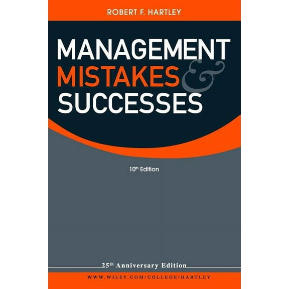 Management Mistakes and Successes, (Paperback)