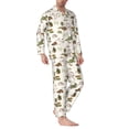 thumbnail image 2 of KLL Road Trip Sleepwear Mens Flannel Pajamas,Long Cotton Pj Set, 2 of 7