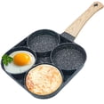 thumbnail image 2 of IAXSEE Egg Frying Pan Nonstick Pancake Pans 4-Cups cookware Pancake, Omelette Pan Aluminium Alloy Egg cooker, 2 of 4