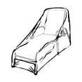 thumbnail image 3 of Protective Outdoor Furniture Cover for Patio All Season - Chaise Lounge Cover, 3 of 5