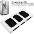thumbnail image 5 of 4pcs Refrigerator Air Filter Net Carbon-Activated Filter Net Filtration Air Purifier For PAULTRA2 Refrigerator Refrigerator Air Filter Net Activated-carbon Replacement,97*46mmRemarque :, 5 of 5