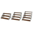 thumbnail image 1 of Juego de 3 Soportes de Exhibición de Madera Acrílica, Elevadores, Estante Organizador, Longitud 20 Cm, 1 of 9