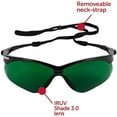 thumbnail image 6 of Jackson 138-25692 Nemesis Safety Glasses, Black Frame, Shade 3.0 Ir & Uv Lens, 6 of 7
