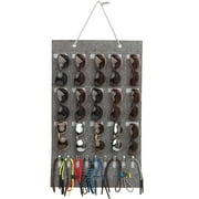 Multitrust Jewelry Storage Hanging Bag Felt 15/25 Slots Eyewear Display Stand