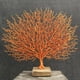 thumbnail image 2 of Simulación de rama de coral, planta, árbol marino, rama seca, decoraciones artificiales naranja, 2 of 6
