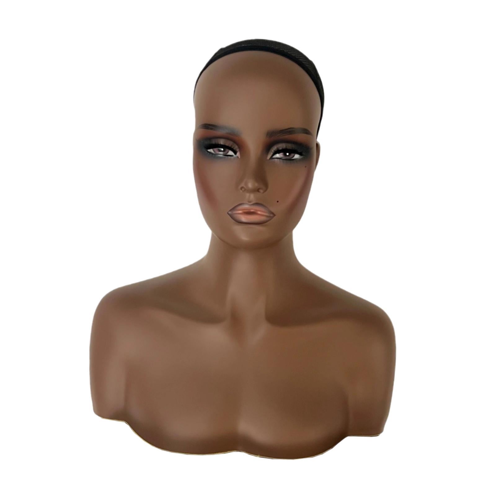 Serenable Showing Stand Female Mannequin s Shop and Beauty Accessories Displaying Jewelry with Makeup Holder Women Adults