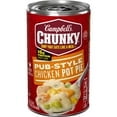 thumbnail image 2 of 3 pack Campbell's Chunky Soup, Pub-Style Chicken Pot Pie Soup, 18.8 oz Can, 2 of 15