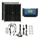 thumbnail image 2 of Juego De Controlador De Panel Solar, Kit De Panel Solar De Seguridad Profesional 50W 2 Salida USB Para Acampar Para Montañismo Para Ciclismo, 2 of 7