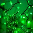 thumbnail image 4 of YULETIME 200 Count Green LED Christmas Lights, 66 Feet Green Wire UL Certified Commercial Grade Holiday String Light Set (Green), 4 of 4