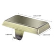 thumbnail image 5 of TINYSOME Rectangular Stocking Hooks Fireplaces Hook Stocking Hangers Stocking Holders, 5 of 9