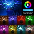 thumbnail image 5 of Kids Star Night Light, Proyector De Estrella Giratorio De 360 Grados, Lmpara De Escritorio, 4 Luces Led, 8 Colores Cambiantes Con Cable Usb; Feliz Sencillez, 5 of 5