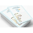 thumbnail image 3 of Inkdotpot Pack of 50, Boy Baby Shower Party Collection, Children Books Pictionary Baby Shower Party Games, Activities, Decorations, Blue Baby Cot Party Supplies, 3 of 6