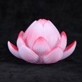 thumbnail image 4 of Lámpara de Buda con forma de loto de colores Luz de noche de nenúfar Linternas de flores (rojas), 4 of 5
