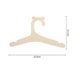 thumbnail image 3 of 50 Pcs Wooden Baby Hangers Kids Hangers Toddler Hangers With Notches For Children Shirt Coat Pants, 3 of 5