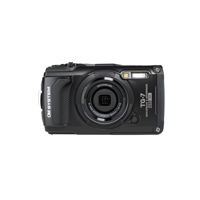 Cámara digital Olympus OM SYSTEM Tough TG-7 (negra), negra