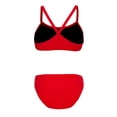 thumbnail image 3 of Traje de baño BLARIX Guard para mujer de 2 piezas (Rojo, Mediano) poliéster, 3 of 6