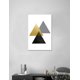 thumbnail image 2 of cuadro decorativo triangles lienzo by suma 1 pieza 30 X 45 CM, 2 of 2