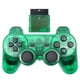 thumbnail image 1 of Controlador de juego inalámbrico Gamepad de doble vibración para PlayStation2 PS2 Verde, 1 of 2