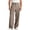 Coffee, variant on ShomPort Mens Dressy Pants Elastic Waist Straight Leg Loose Pleated Trousers Casual Business Officewear Pants