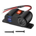 thumbnail image 2 of 12V Usb Socket 36W Pd3.0+18W For Qc3.0 Dual Usb Built-In Car Camper Adapter Mingyqi, 2 of 7