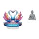 thumbnail image 1 of Estatua de escultura de cisne,Escultura de cisne para decoración del hogar Adorno de San Valentín,Estatua de ganso,figura acrílica,artesanía coleccionable,Estatua de mono,Estatua de Buda, 1 of 8
