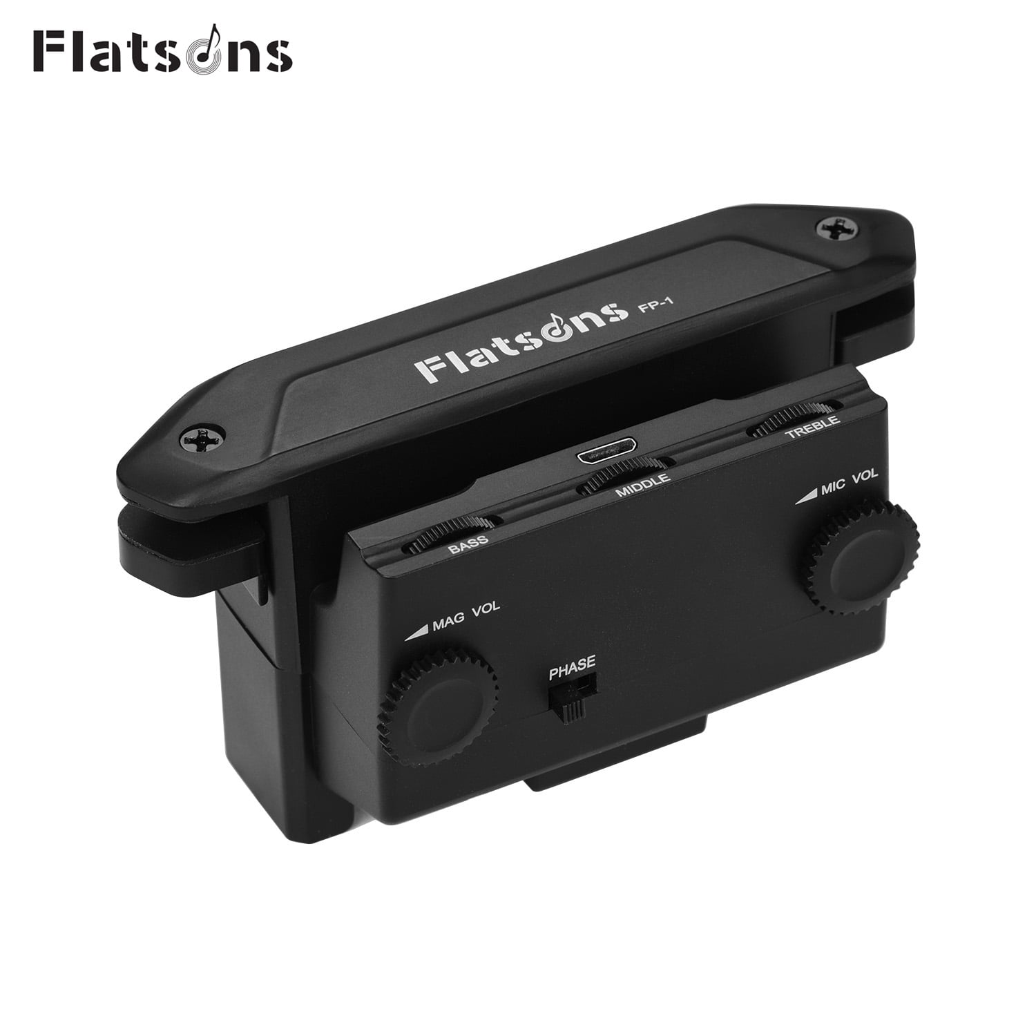 Flatsons FP1 Multifunctional Acoustic Guitar Sound Hole Pickup with