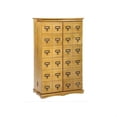 thumbnail image 1 of Pemberly Row Armoire de Rangement Multimédia de Style Bibliothèque 40" en Chêne, 1 of 1