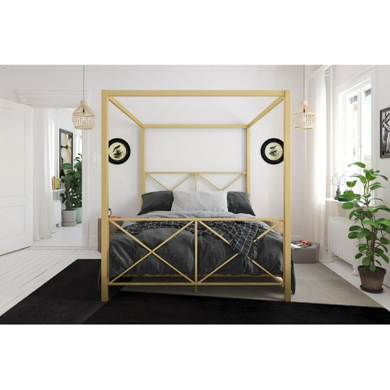 Dhp Rosedale Metal Canopy Bed Frame Multiple Sizes Colors Dhp Rosedale Metal Canopy Bed Frame Multiple Sizes Colors Com