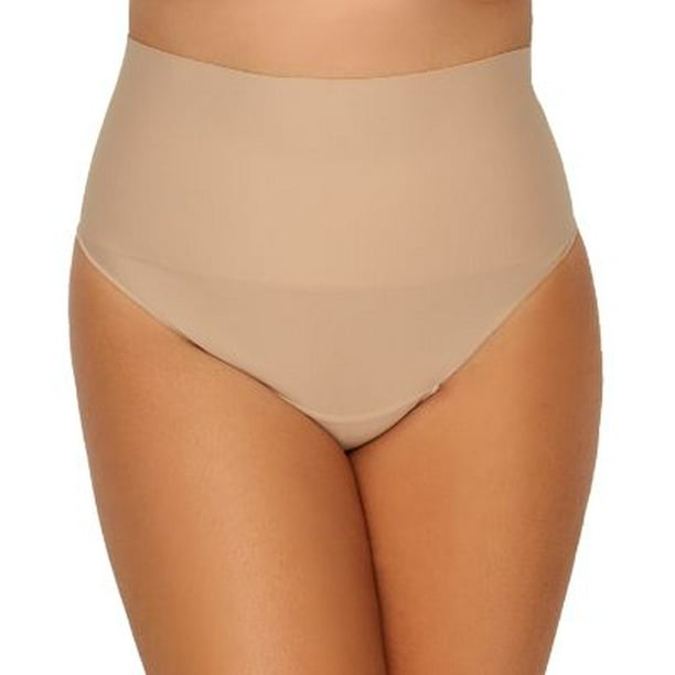 Maidenform Maidenform Womens Plus Size Tame Your Tummy Thong Style