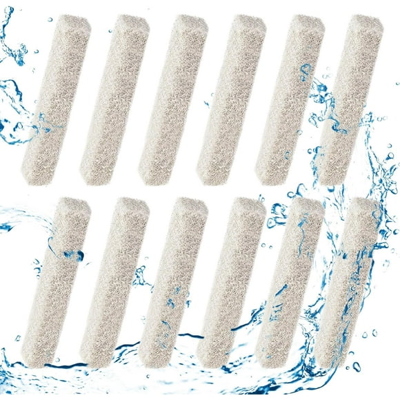 shiyou-12 Count Ammonia Reducer Filter Pads for Aqueon - Replacement Filter Cartridges Small for Aqueon QuietFlow LED PRO Model 30 and 50