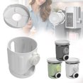 thumbnail image 1 of Tong Insulated Protective Sleeve For Ice Storage Cups Reusable Silicone Cover With Lid Leakproof Design For Freezer, 1 of 6