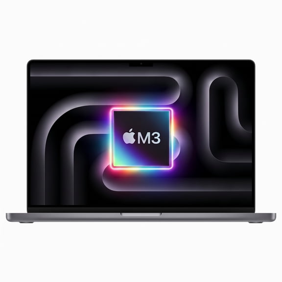 Restored 14" MacBook Pro: Apple M3 chip with 8?core CPU and 10?core GPU, 1TB SSD - Silver