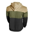 thumbnail image 6 of sususu Mens Hoodies Pullover Big And Tall Casual Hooded Sweatshirt Long Sleeve Pullover With Color Design For Athletic Streetwear Comfortable Lightweight Hoodie,Beige,XL, 6 of 7