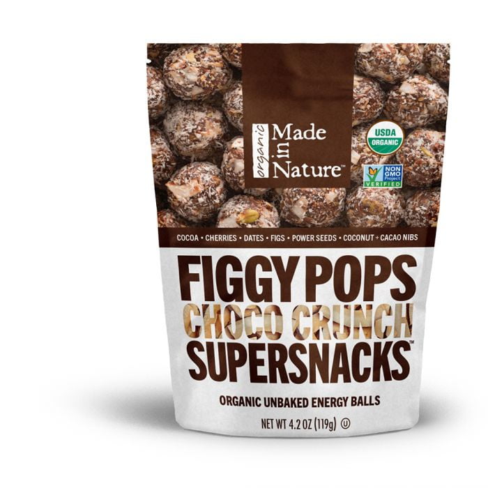 Made in Nature Organic Figgy Pops, Choco Crunch Supersnacks, 4.2 oz (119 g)