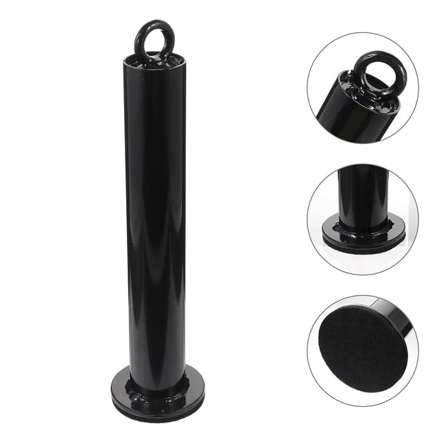 AURARMLET 1 Ensemble Support de Poids en Acier Noir pour des Solutions de Rangement de Gym Efficaces