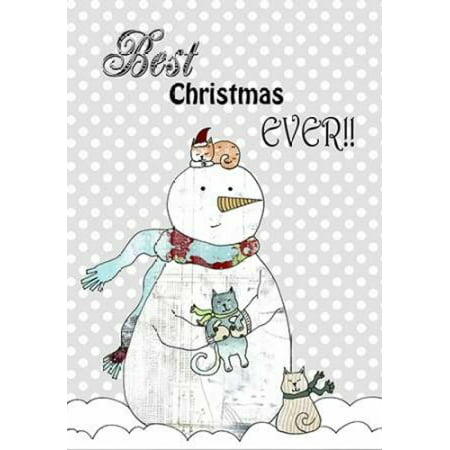 Best Christmas Ever Stretched Canvas - Sarah Ogren (10 x