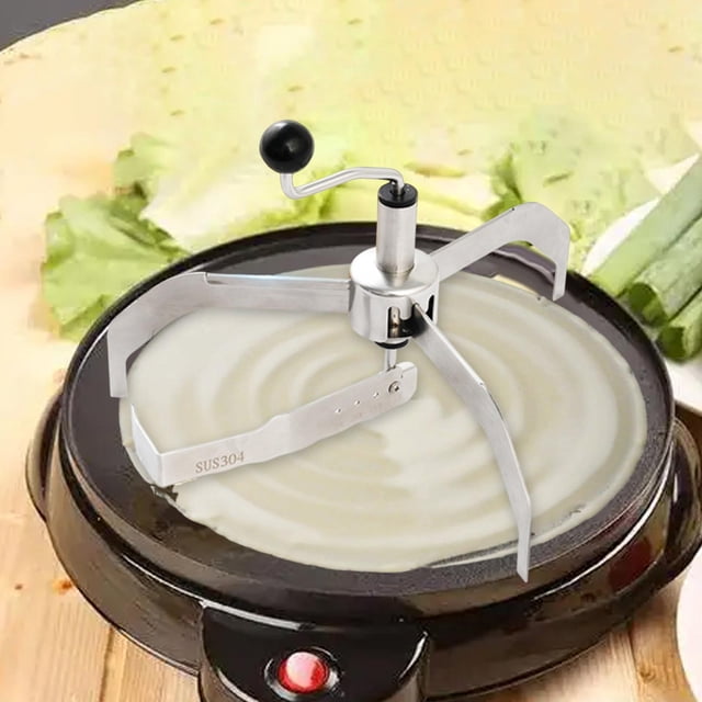 Herramienta para crepes, utensilios de cocina de tamaño ajustable, herramienta para dar forma a tartas de acero inoxidable, para cocinar