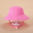 thumbnail image 5 of 6M-8T Infant Baby Girl Boy Sun Hat Toddler Kids Bucket Hat Adjustable Cap UPF 50+, 5 of 5