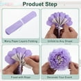 thumbnail image 4 of Unique Bargains 36 Pcs Large Colorful Tissue Paper Flowers, 4 of 7